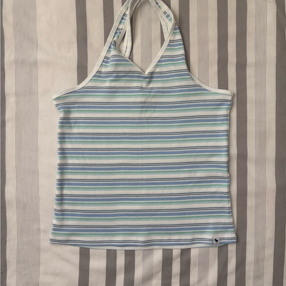 Striped Halter Top